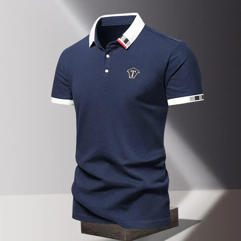 MAISON VALÉRIE | Polo à zip pour hommes