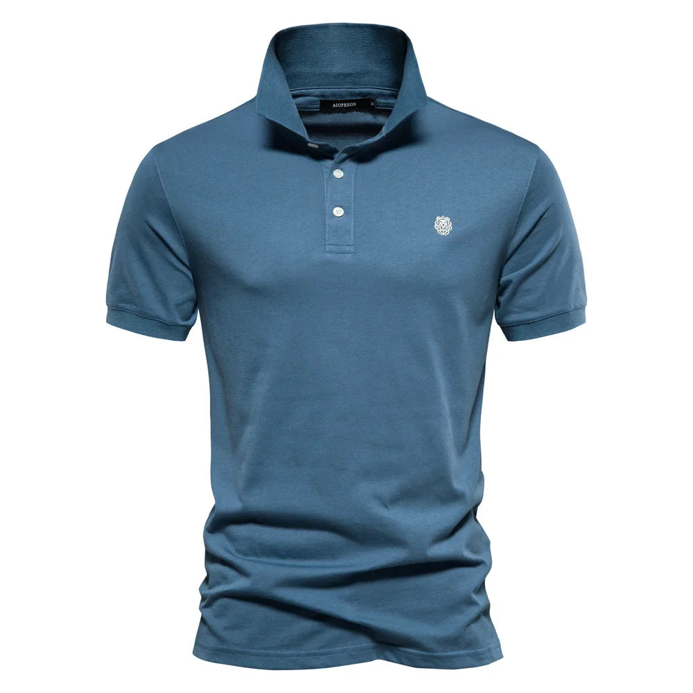 MAISON VALÉRIE | Polo formal brodé pour homme