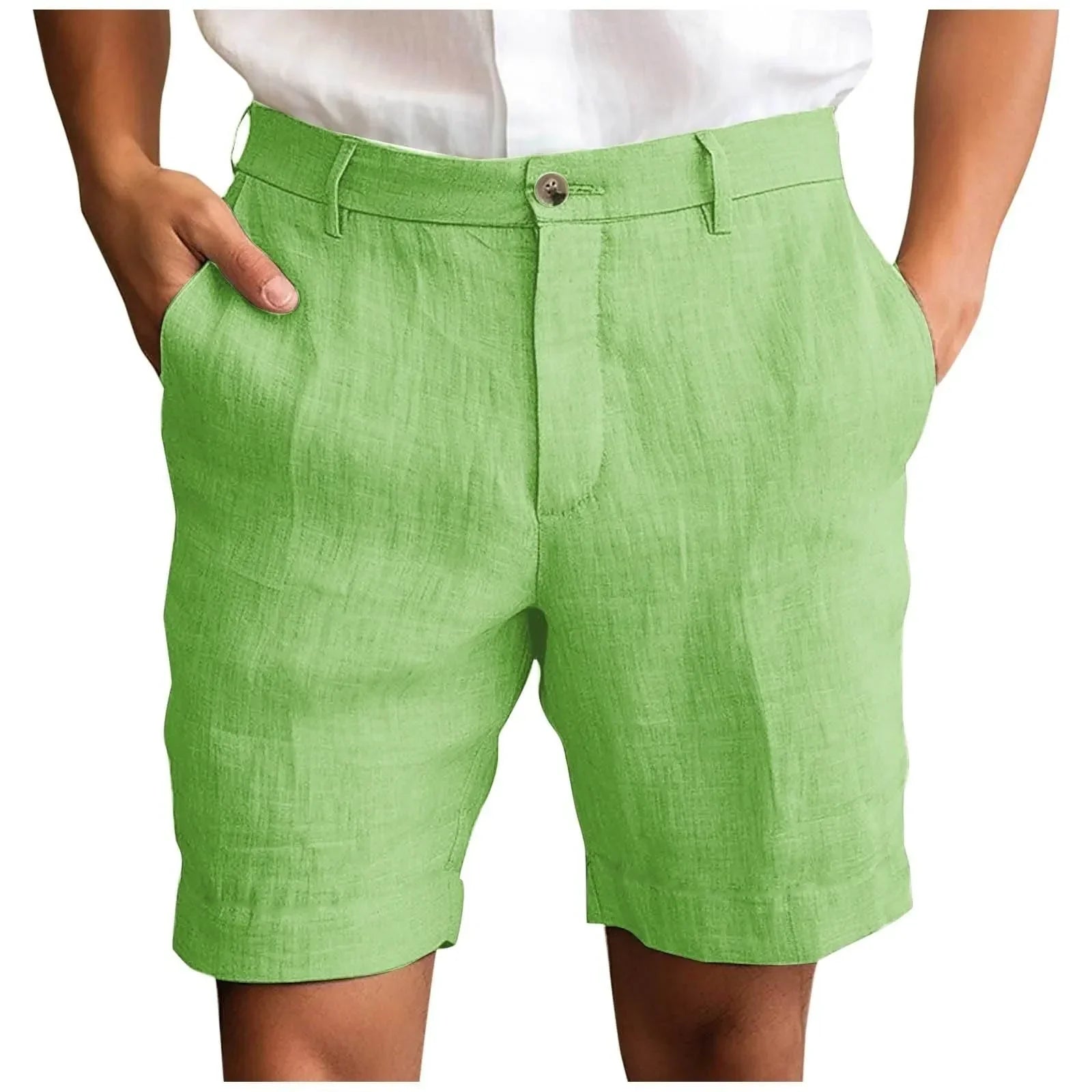 MAISON VALÉRIE | Short en lin pour hommes