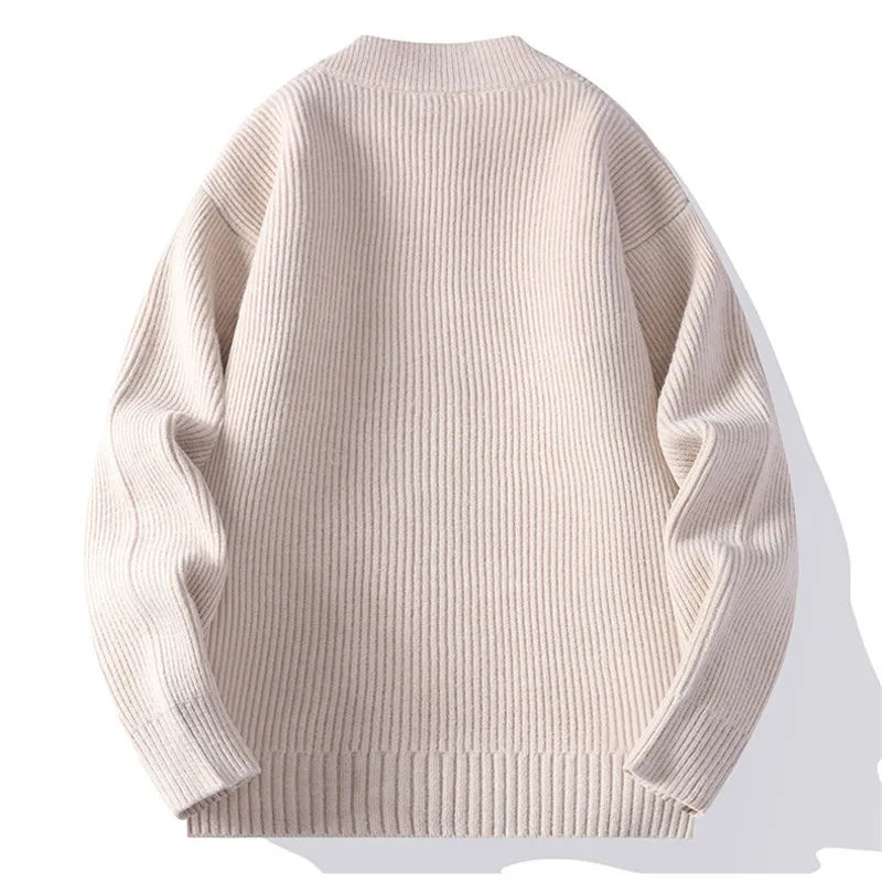 MAISON VALÉRIE | Veste à zip ribbée pour hommes