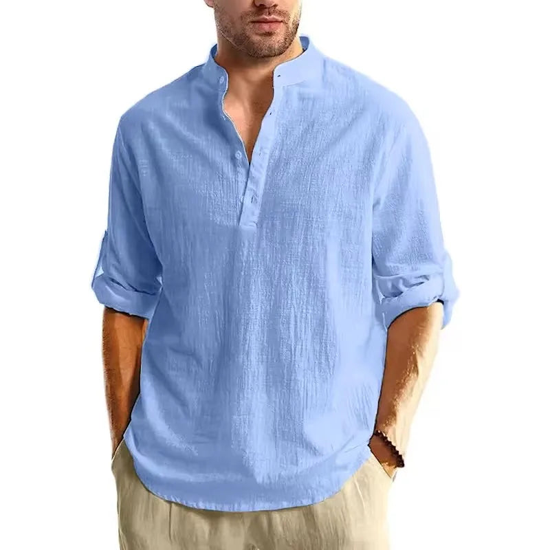 MAISON VALÉRIE | Chemise d'été en lin pour homme
