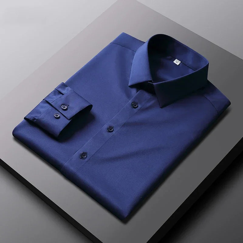 MAISON VALÉRIE | Chemise formelle à manches longues pour hommes