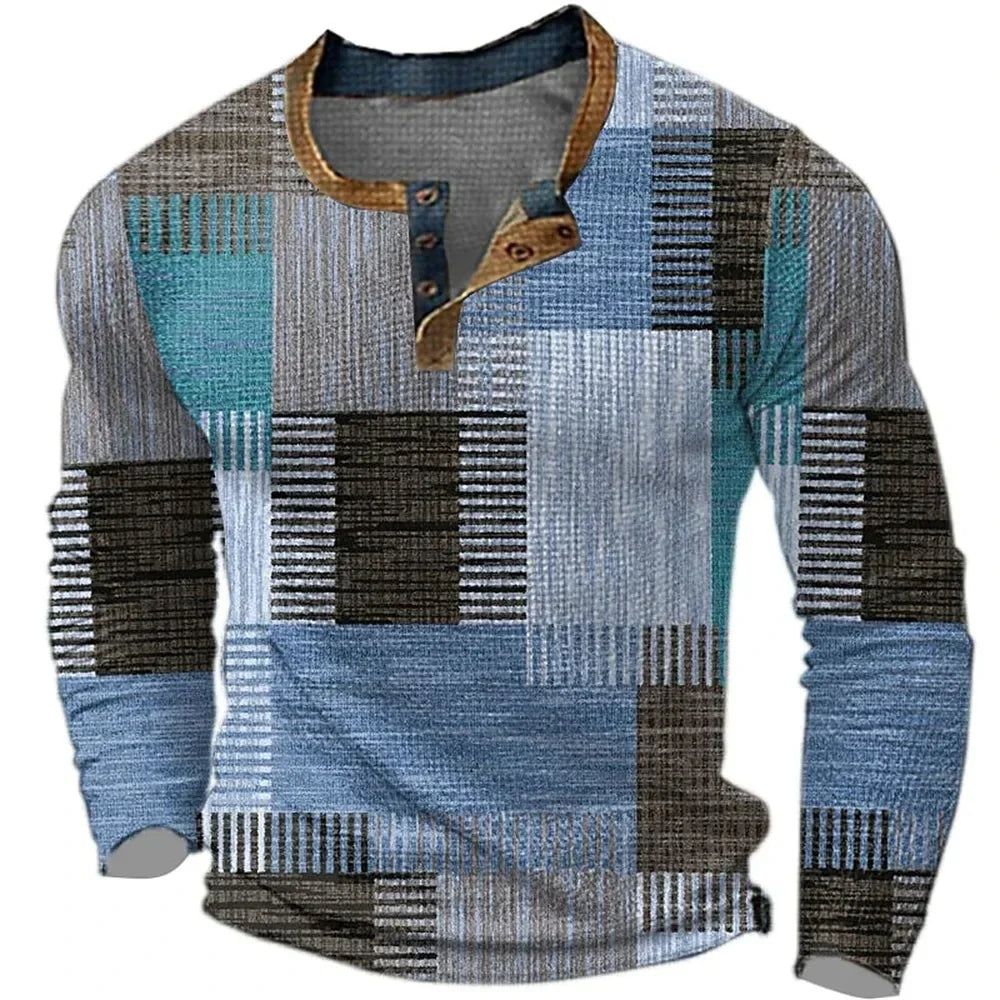 MAISON VALÉRIE | Chemise patchwork pour hommes