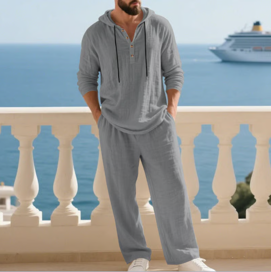 MAISON VALÉRIE | Ensemble en lin pour hommes