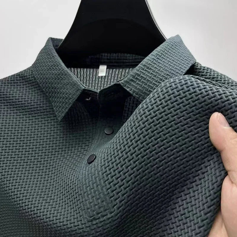 MAISON VALÉRIE | Polo structuré pour hommes