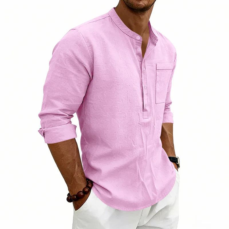 MAISON VALÉRIE | Chemise d'été classique pour hommes