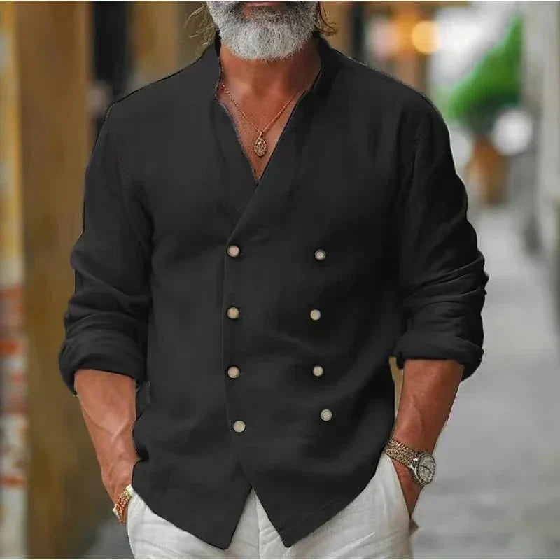 MAISON VALÉRIE | Chemise d'été en coton pour hommes