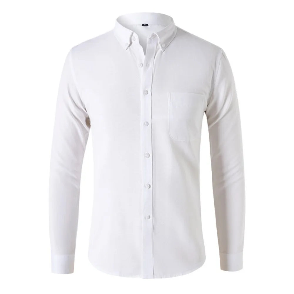 MAISON VALÉRIE | Chemise à manches longues coupe slim pour homme