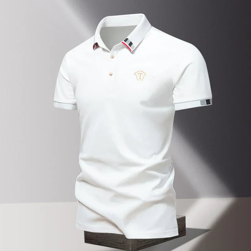 MAISON VALÉRIE | Polo à zip pour hommes