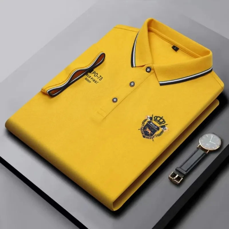 MAISON VALÉRIE | Polo formel classique pour hommes