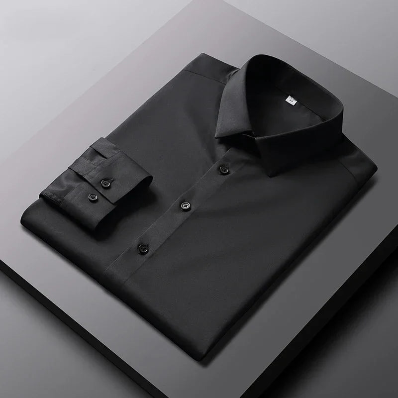 MAISON VALÉRIE | Chemise formelle à manches longues pour hommes