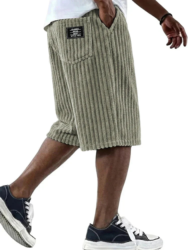 MAISON VALÉRIE | Shorts texturés pour hommes