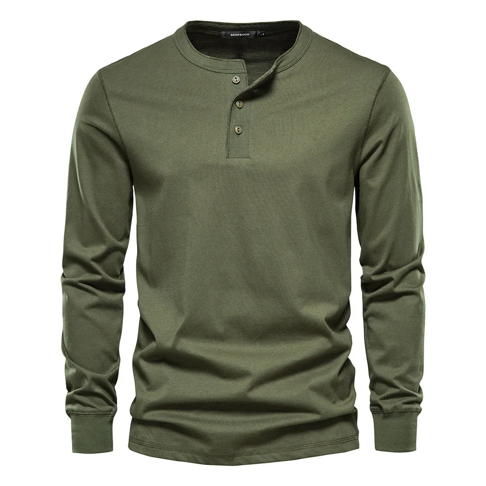 MAISON VALÉRIE | Chemise bouton longue pour homme