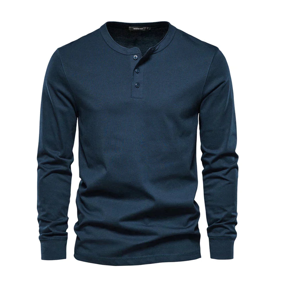 MAISON VALÉRIE | Chemise bouton longue pour homme