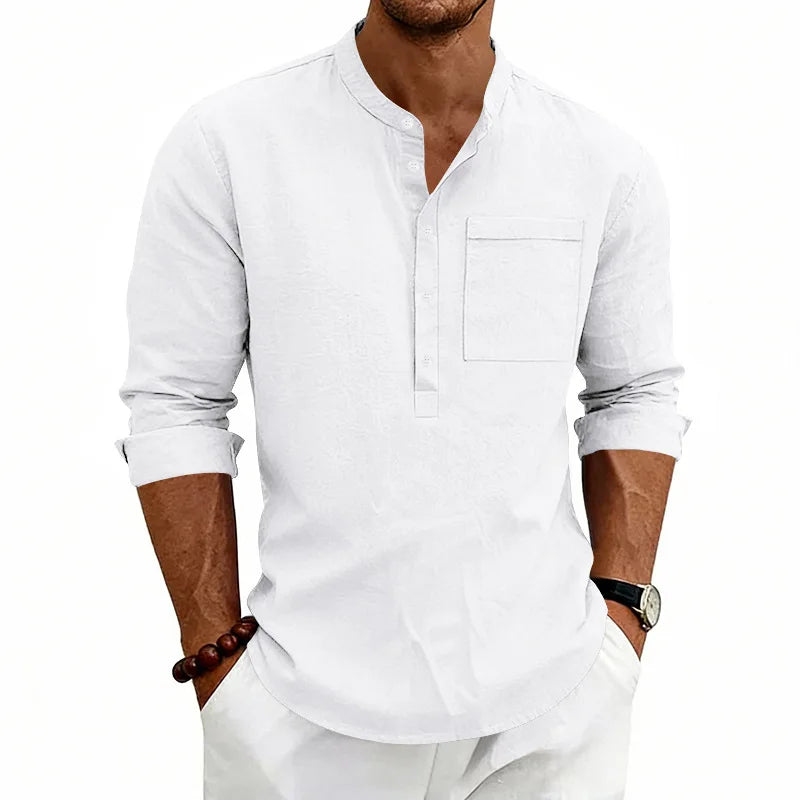 MAISON VALÉRIE | Chemise d'été classique pour hommes