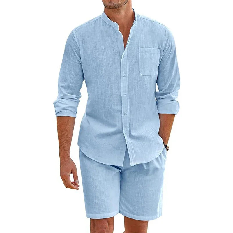 MAISON VALÉRIE | Ensemble d'été classique pour hommes