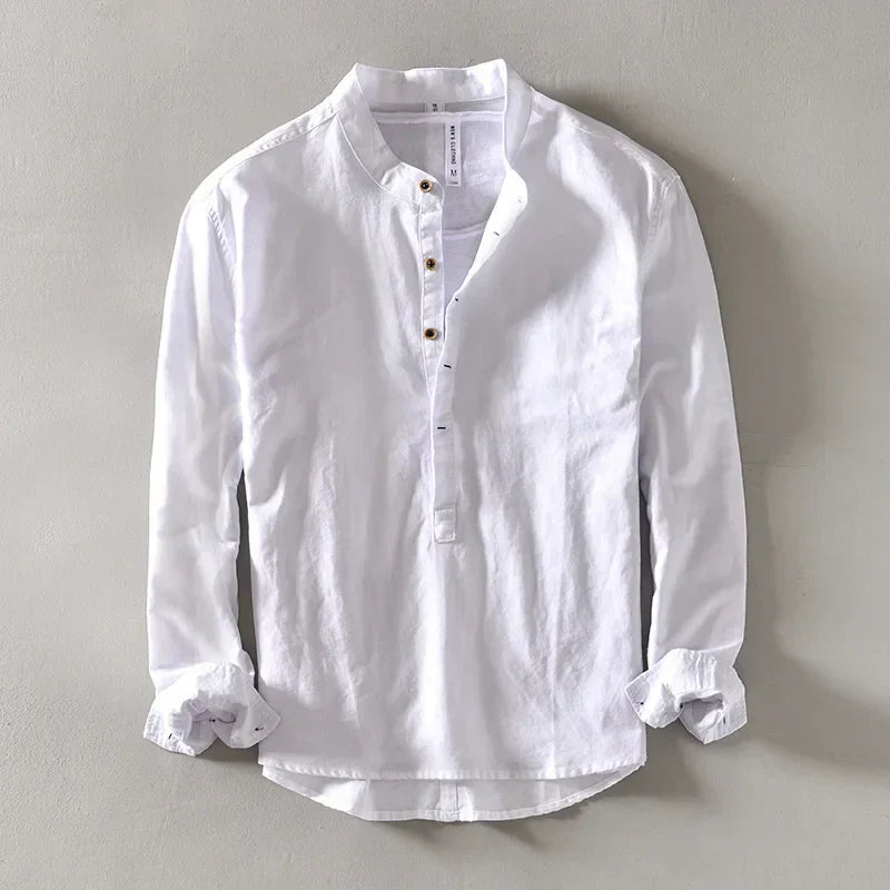 Chemise en lin pour homme
