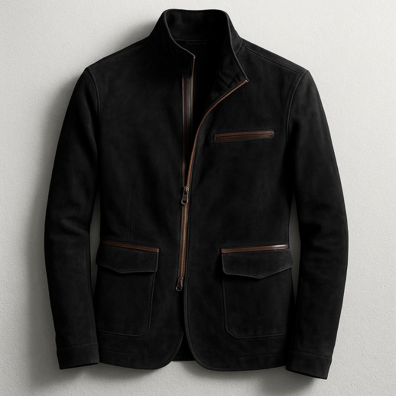 MAISON VALÉRIE | Veste field en suédine pour homme