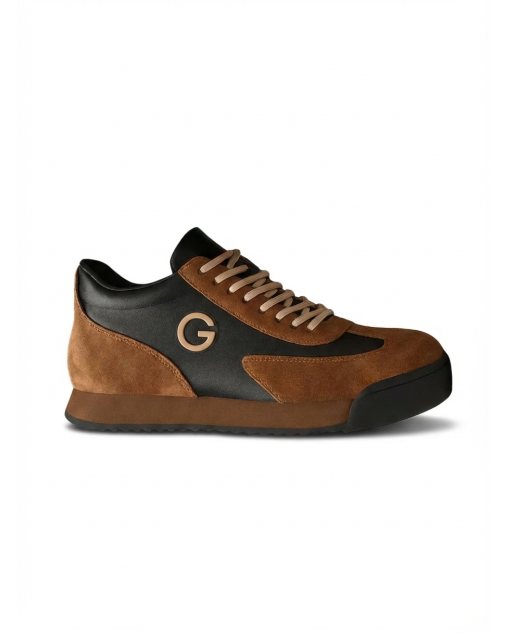 MAISON VALÉRIE | Baskets classique bicolore pour homme