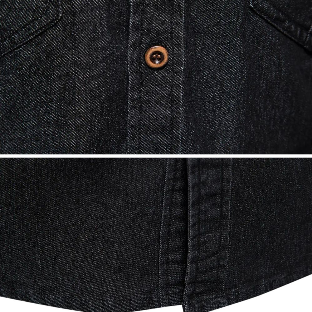MAISON VALÉRIE | Chemise en jean pour homme