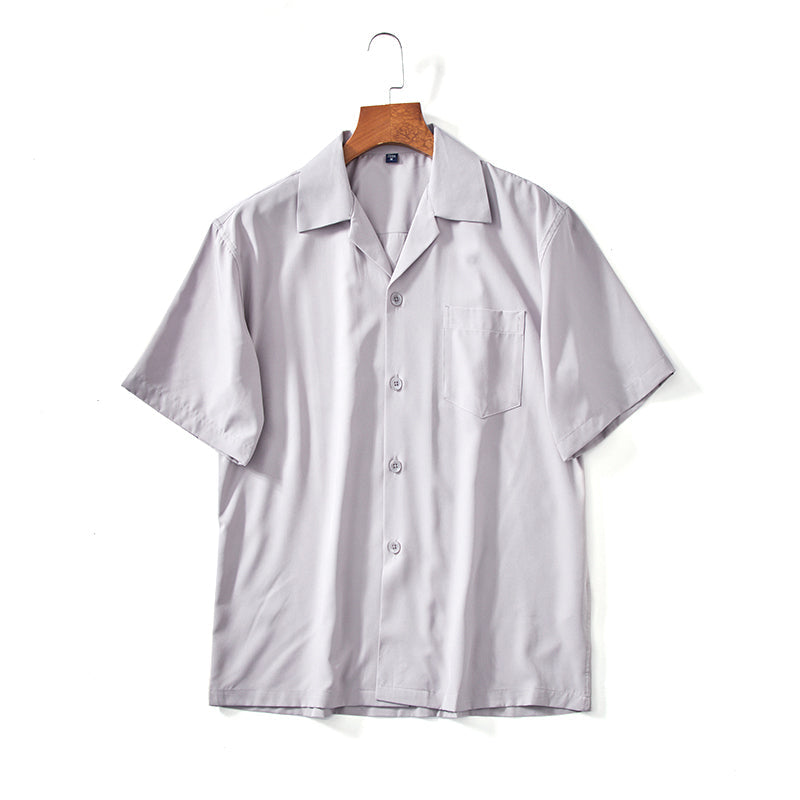 MAISON VALÉRIE | Chemise col cubain pour hommes
