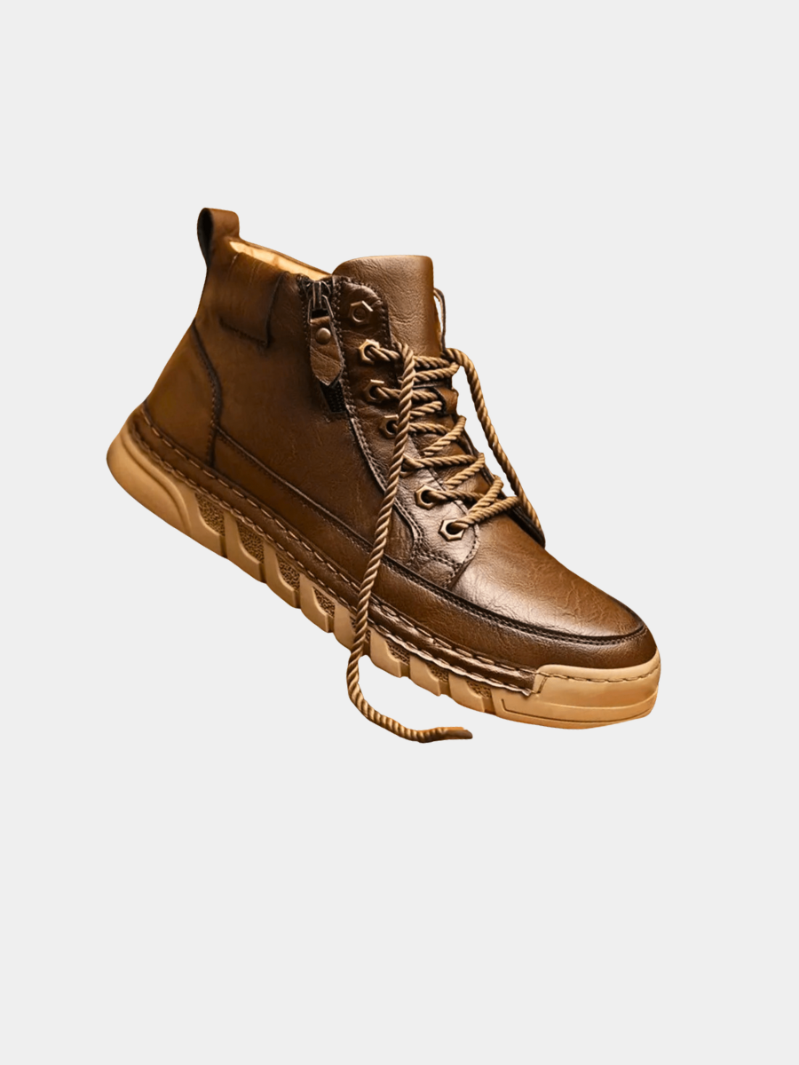 Bottes en cuir pour homme