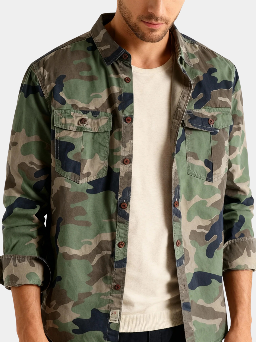 MAISON VALÉRIE | Veste camo pour hommes