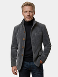 MAISON VALÉRIE | Veste classique en velours côtelé pour homme