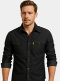 MAISON VALÉRIE | Chemise en jean pour homme