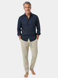 MAISON VALÉRIE | Pantalons de plage en lin classiques pour hommes