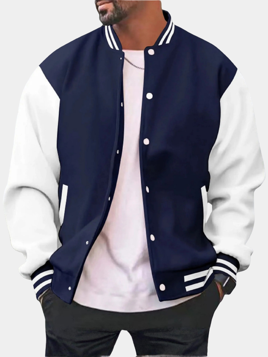 MAISON VALÉRIE | Veste bomber varsity pour hommes
