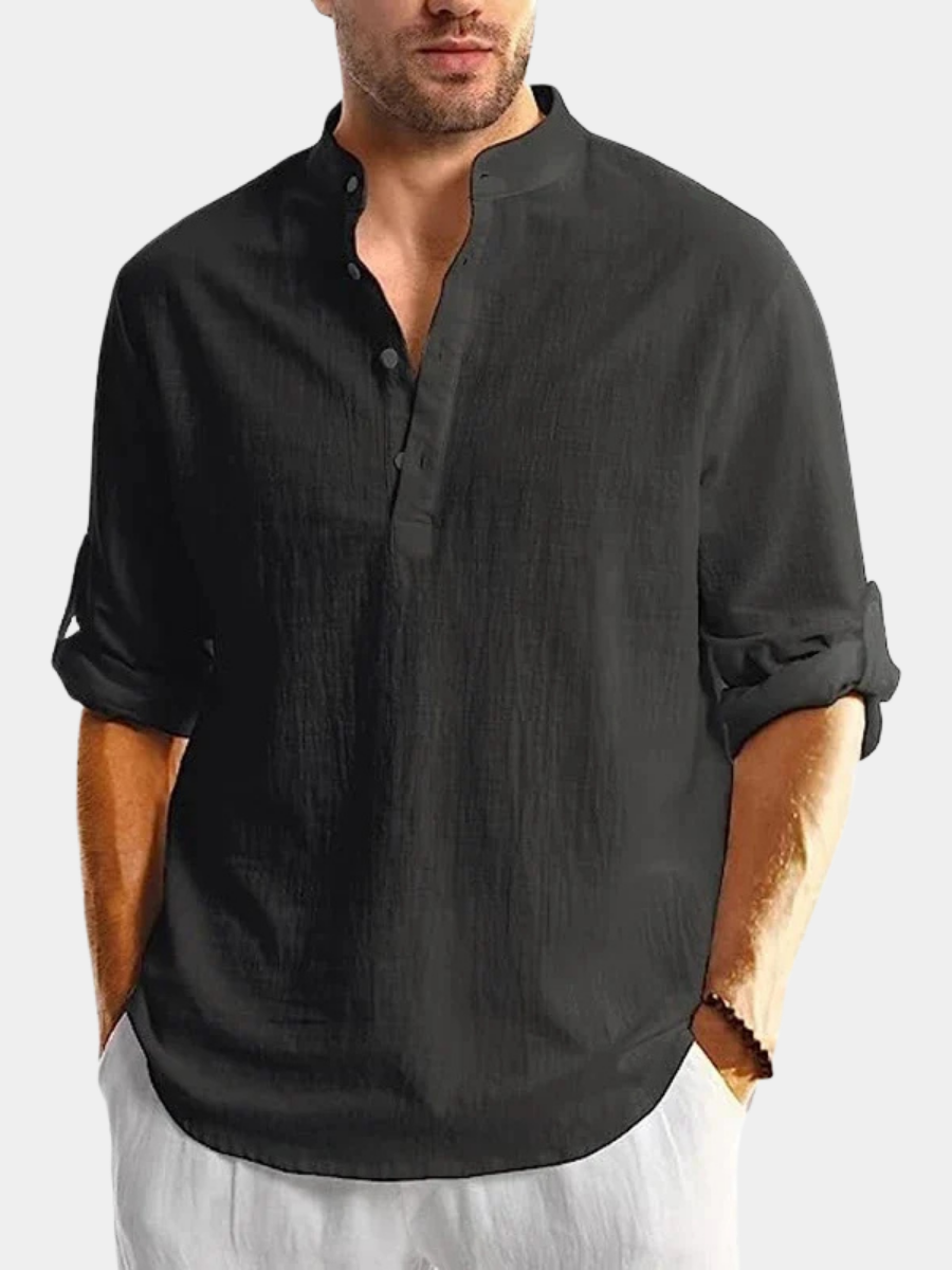 MAISON VALÉRIE | Chemise d'été en lin pour homme