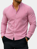 MAISON VALÉRIE | Chemise rayée élégante pour hommes