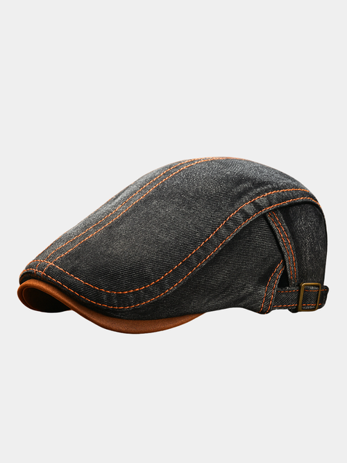 Casquette en denim pour homme — Maison Valérie