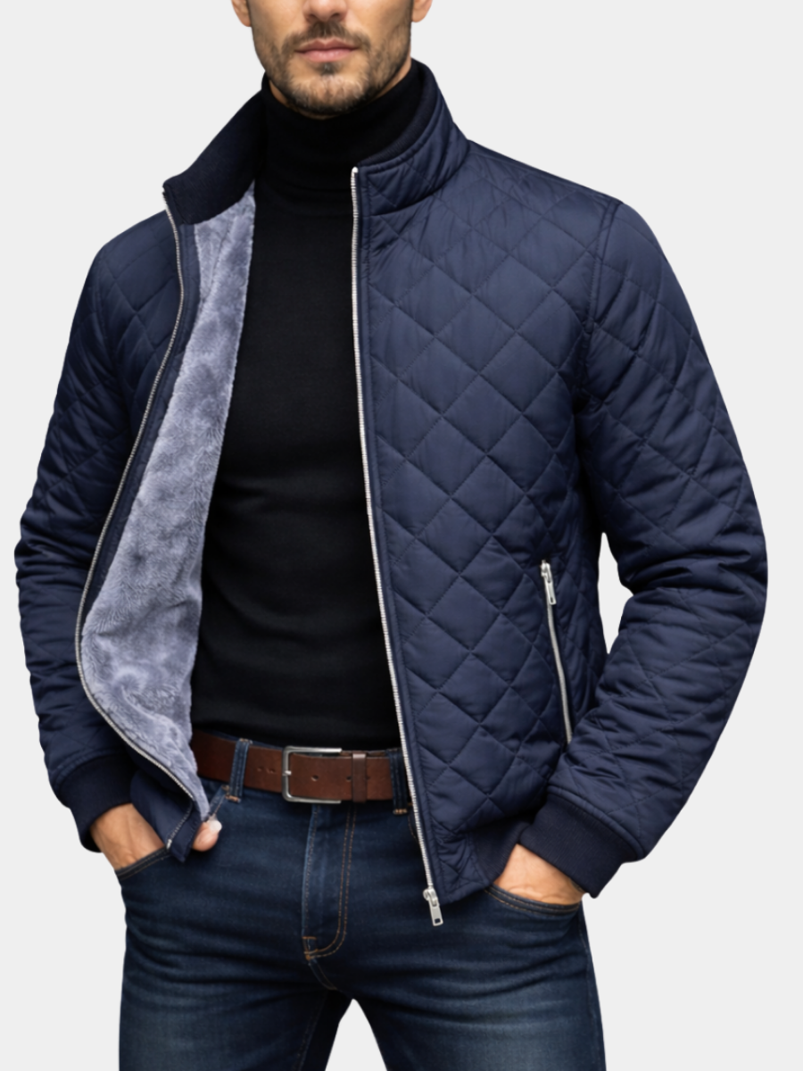 MAISON VALÉRIE | Élégante veste matelassée d'extérieur pour homme