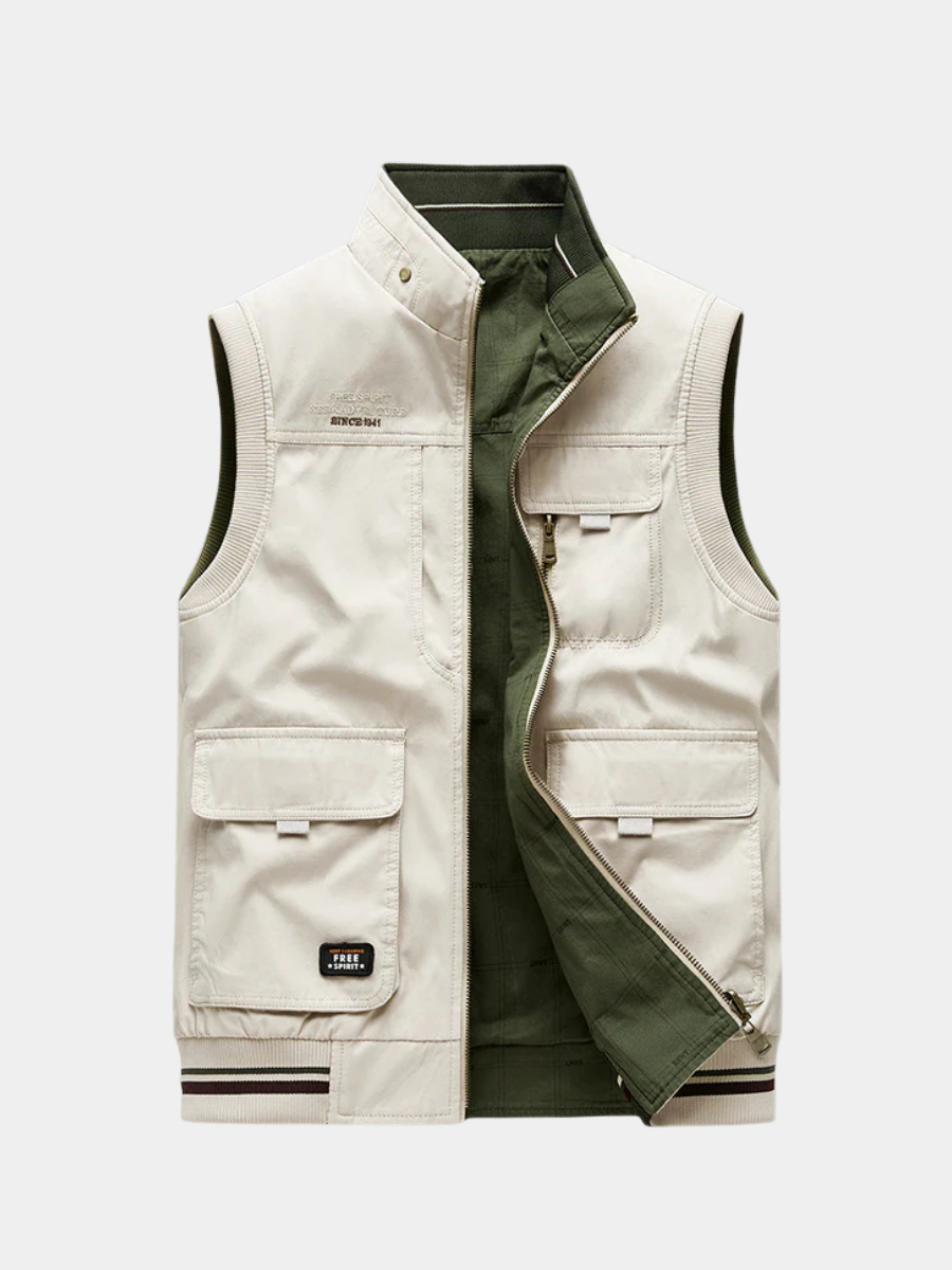 MAISON VALÉRIE | Gilet utilitaire pour homme