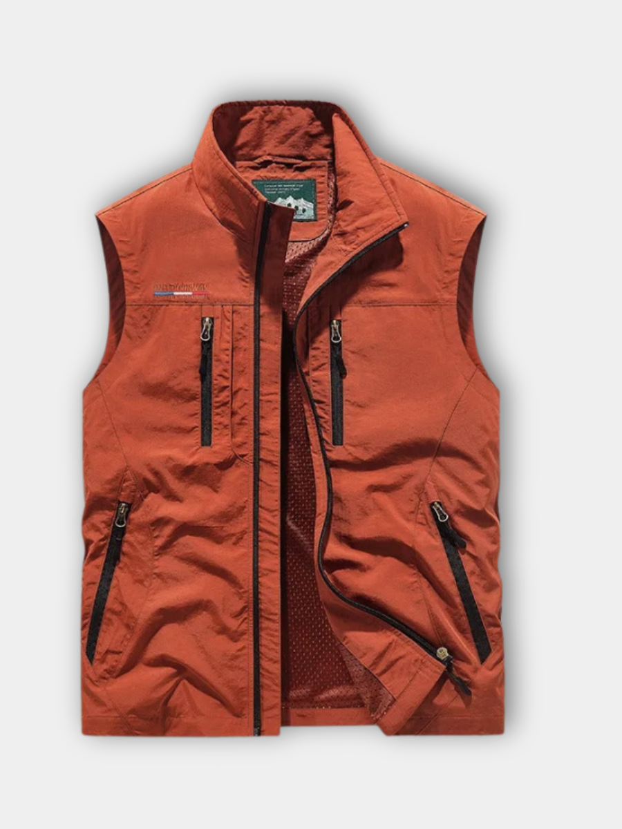 MAISON VALÉRIE | Gilet de plein air classique pour homme