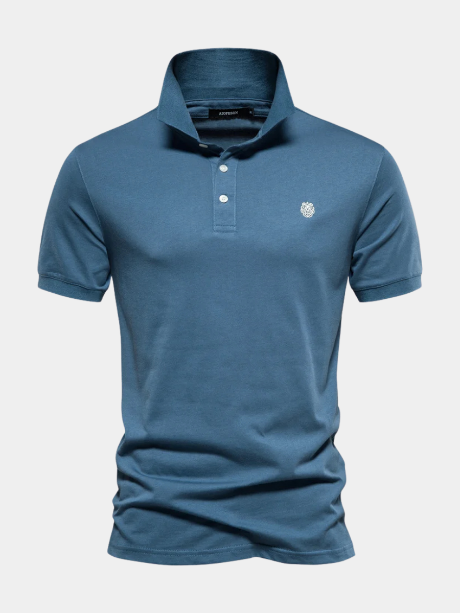 MAISON VALÉRIE | Polo formal brodé pour homme