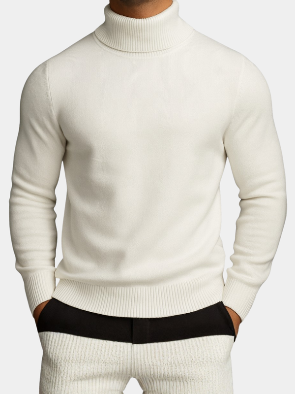 Col roulé classique pour homme — Maison Valérie