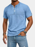 MAISON VALÉRIE | Chemise à col mao pour homme