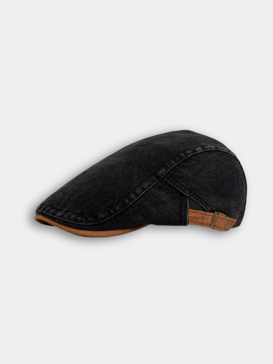 MAISON VALÉRIE | Casquette en denim pour hommes