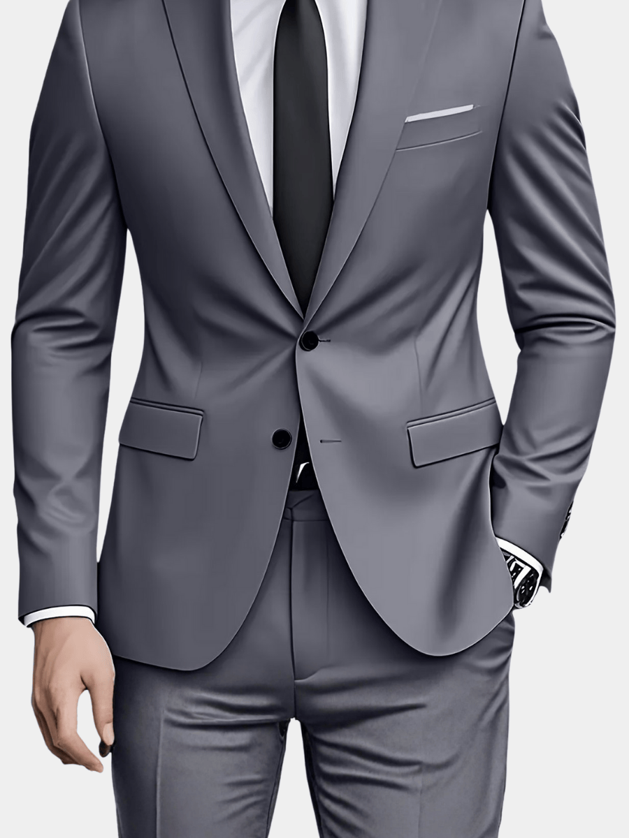 MAISON VALÉRIE | Costume en laine mélangée pour homme