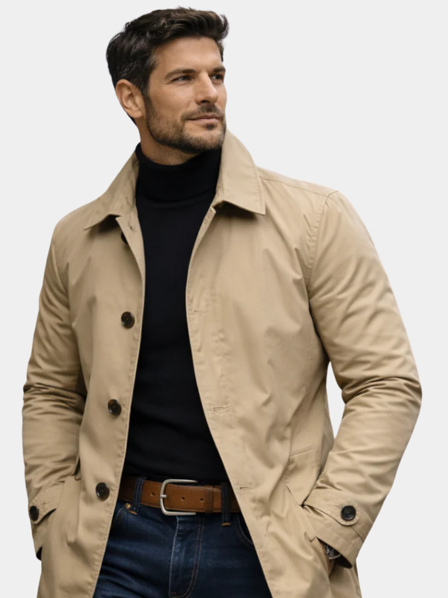 MAISON VALÉRIE | Manteau classique pour hommes