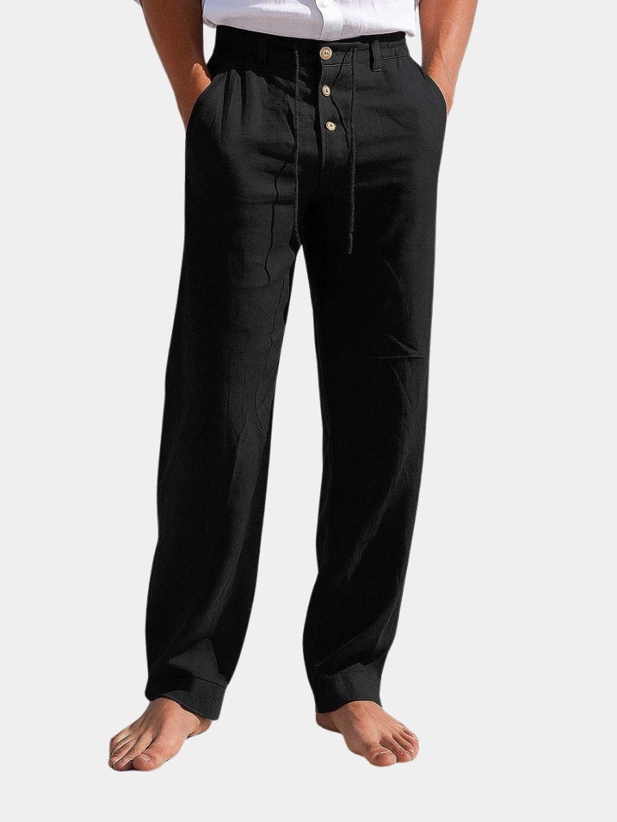 MAISON VALÉRIE | Pantalons en coton pour hommes