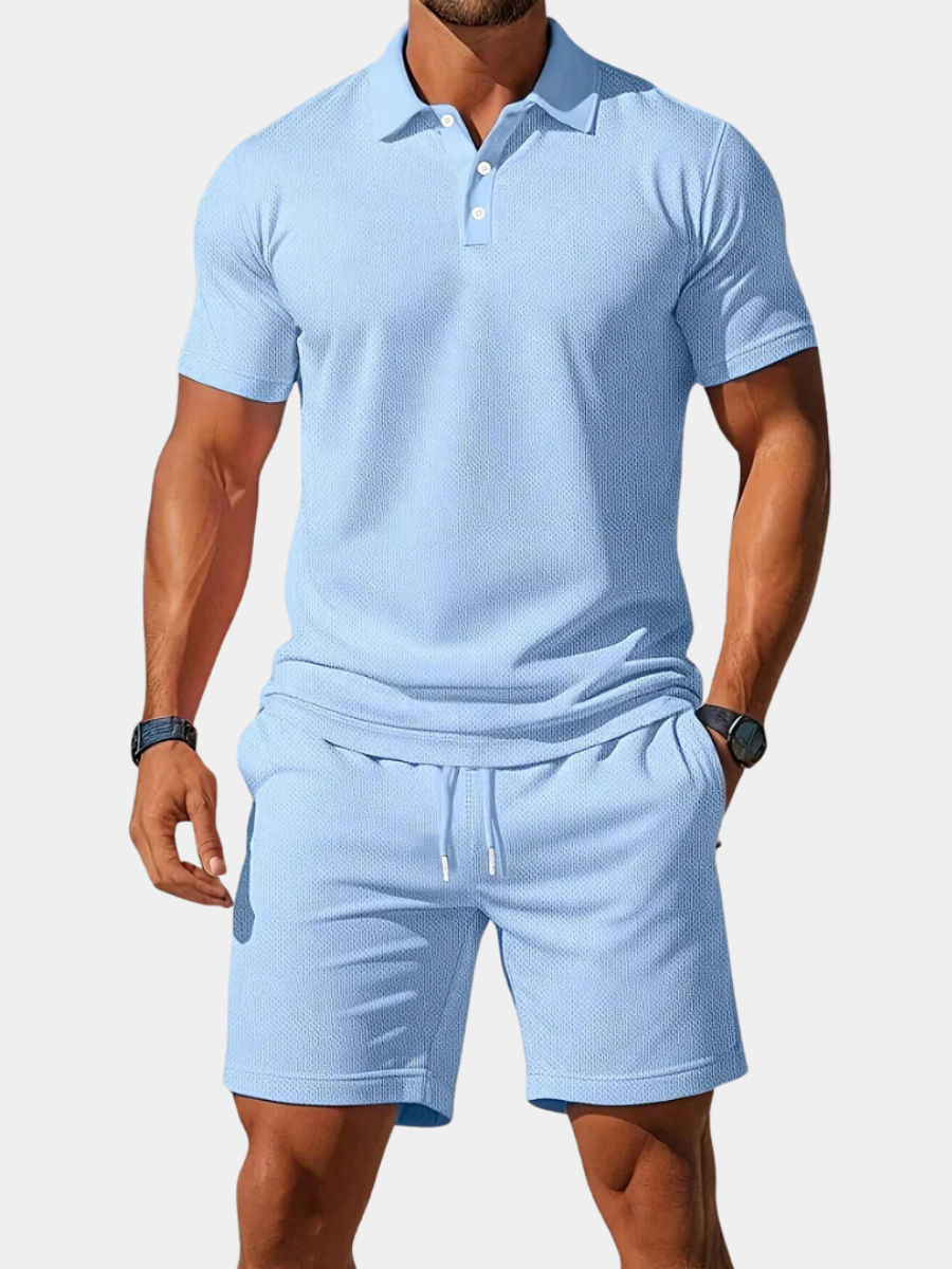 MAISON VALÉRIE | Ensemble polo pour hommes