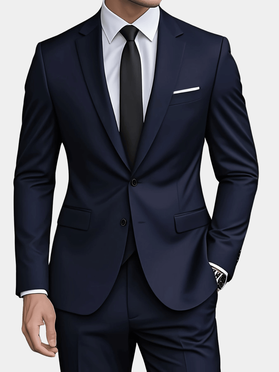 MAISON VALÉRIE | Costume en laine mélangée pour homme