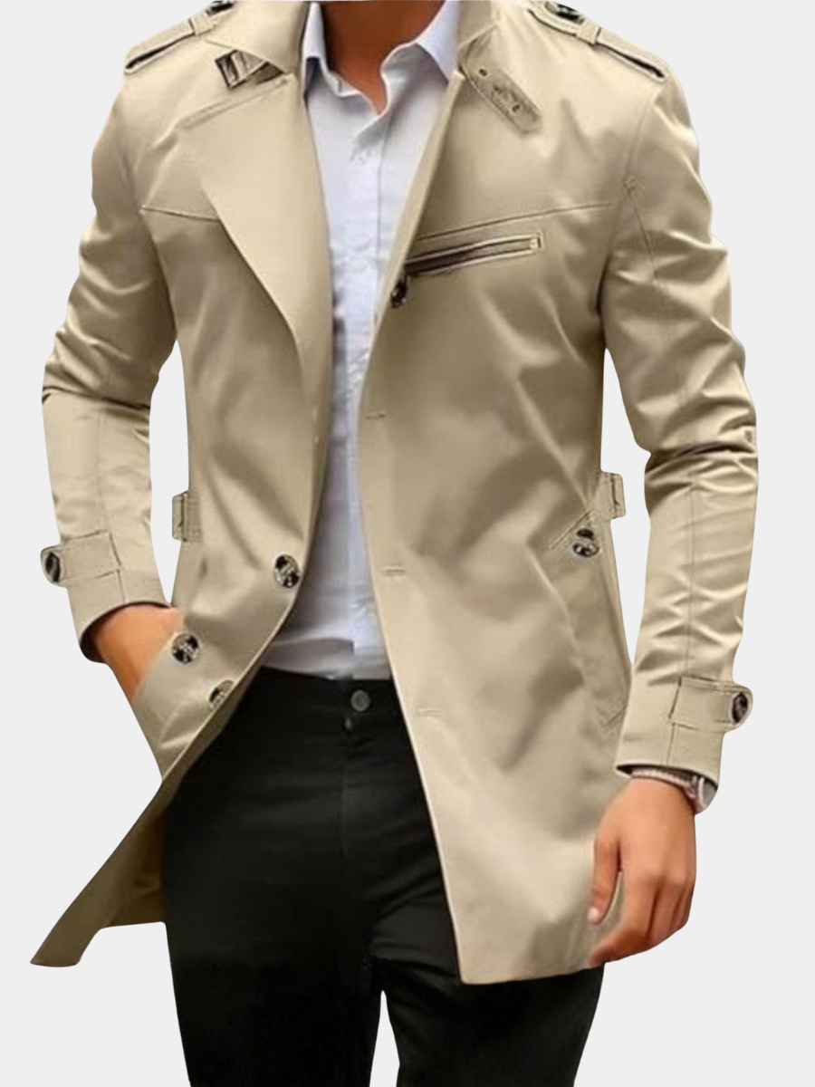 MAISON VALÉRIE | Veste de printemps classique pour homme