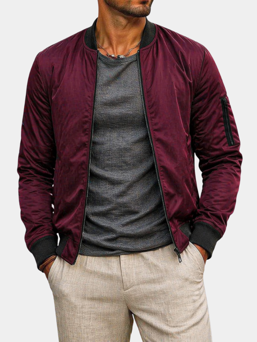 MAISON VALÉRIE | Bomber coupe moderne pour homme