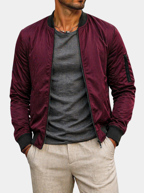 MAISON VALÉRIE | Bomber coupe moderne pour homme