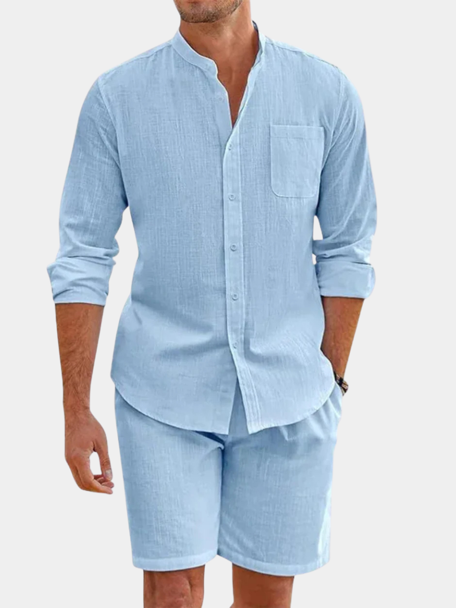 MAISON VALÉRIE | Ensemble d'été classique pour hommes